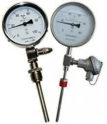 抗震、充油雙金屬溫度計
