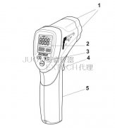 EXTECH 42509雙激光紅外溫度計技術參數
